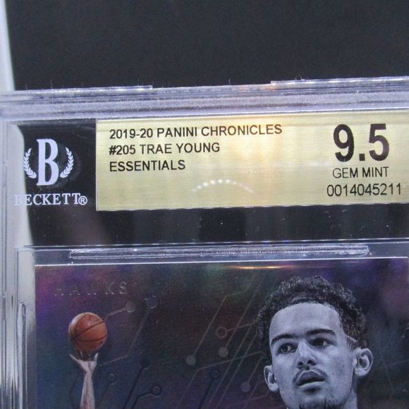 Trae Young 2019 Panini Chronicles Essentials #205 BGS 9.5 GEM MINT - Picture 3 of 3